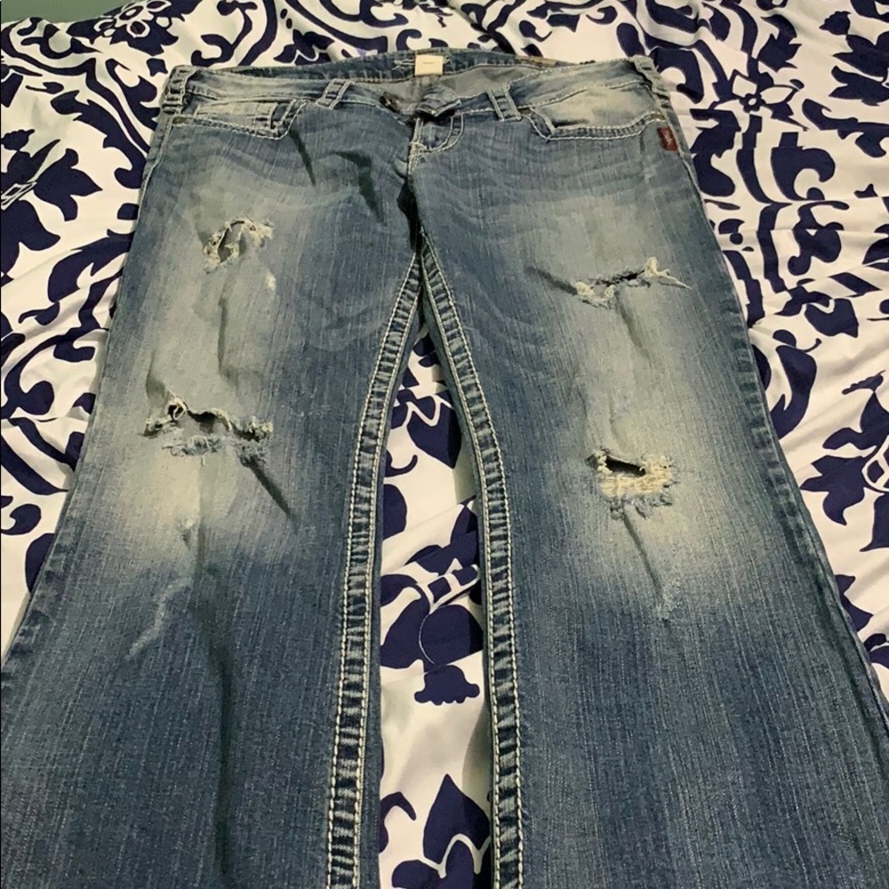 Tuesday Bootcut Silver Jeans W32/L33